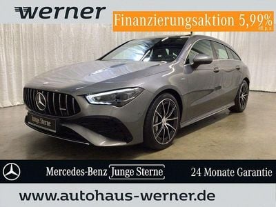 Gebraucht Mercedes CLA35 AMG Premium 306 PS (225 kW) 2024 Lack mountaingrau Kombi