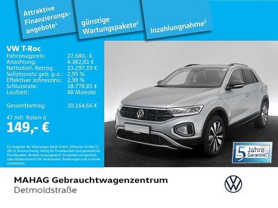 Gebraucht VW T-Roc Goal 150 PS (110 kW) 2024 Pyritsilber metallic SUV