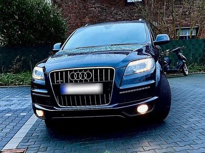 Begagnad Audi Q7 S-Line 2011 Blå SUV