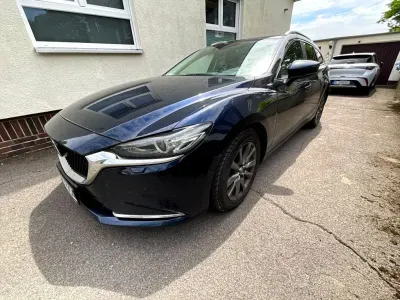 Gebraucht Mazda 6 Exclusive-Line 145 PS (106 kW) 2019 Blau Kombi
