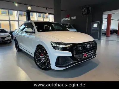 Gebraucht Audi Q8 S-Line 286 PS (210 kW) 2019 Weiß SUV