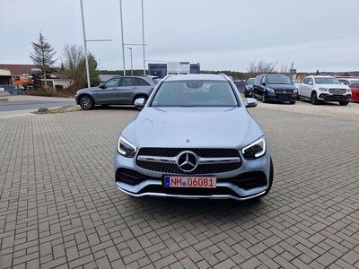 Gebraucht Mercedes GLC220 AMG line 194 PS (142 kW) 2020 Hightechsilber metallic SUV