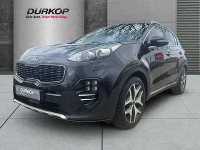 Używany Kia Sportage GT-Line 177 KM (130 kW) 2016 Czarny SUV