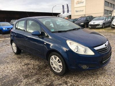 Gebraucht Opel Corsa Edition 60 PS (44 kW) 2007 Blau Limousine