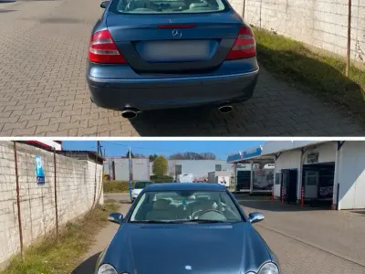 Gebraucht Mercedes 240 2005 Blau Coupé