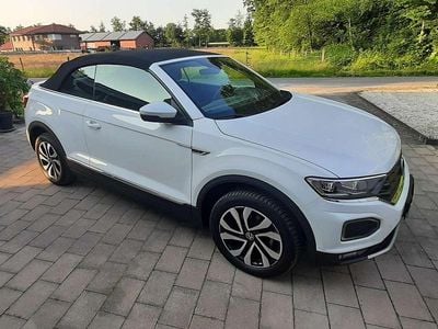 Gebraucht VW T-Roc Cabriolet Active 150 PS (110 kW) 2021 Weiß Cabrio