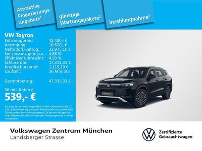 Gebraucht VW Tayron Life 193 PS (141 kW) 2025 Schwarz SUV
