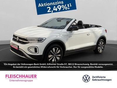 Gebraucht VW T-Roc Cabriolet Goal 116 PS (85 kW) 2025 Weiss Cabrio