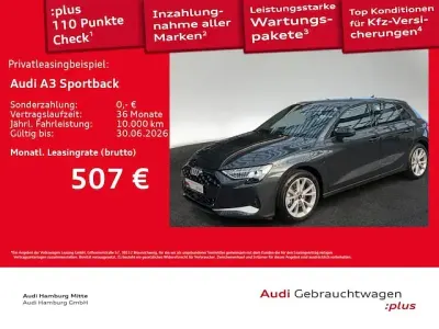 Usata Audi A3 Sportback e-tron Advanced Plus 204 CV (150 kW) 2025 Grigio Utilitaria