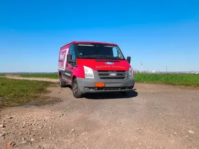 Usata Ford Transit 110 CV (80 kW) 2007 Rosso Berlina