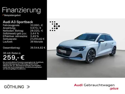 Gebraucht Audi A3 Advanced 150 PS (110 kW) 2025 Gletscherweiß metallic Limousine