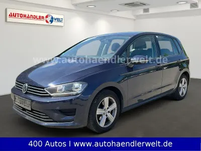 Gebraucht VW Golf Sportsvan Allstar 110 PS (80 kW) 2015 Blau Van / Kleinbus