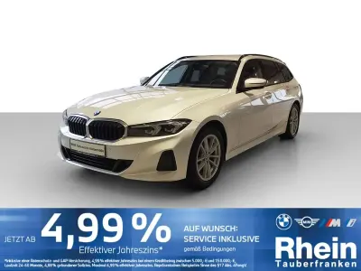 Gebraucht BMW 320 190 PS (139 kW) 2022 Mineralweiss metallic Kombi