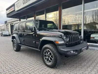 Gebraucht Jeep Wrangler Unlimited Rubicon 272 PS (200 kW) 2024 Schwarz SUV