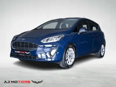 Gebraucht Ford Fiesta Titanium 125 PS (91 kW) 2019 Blau Kleinwagen