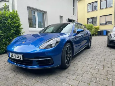Gebraucht Porsche Panamera 4S Sport Turismo 441 PS (324 kW) 2018 Blau Limousine