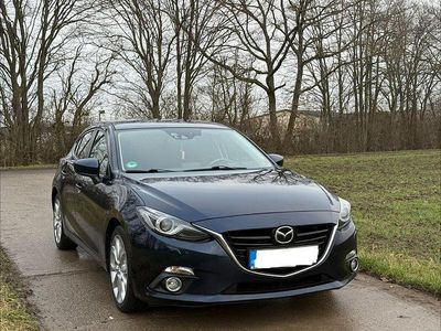 Gebraucht Mazda 3 Sports-Line 165 PS (121 kW) 2015 Blau Limousine