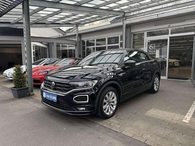 Second-hand VW T-Roc Cabriolet R-line 150 CP (110 kW) 2021 Negru Cabrio