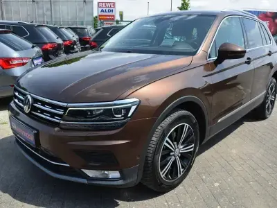 Gebraucht VW Tiguan Highline 150 PS (110 kW) 2016 Braun SUV