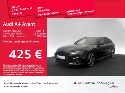 Gebraucht Audi A4 S-Line 204 PS (150 kW) 2024 Schwarz Kombi