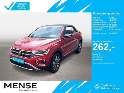Gebraucht VW T-Roc Cabriolet Goal 116 PS (85 kW) 2025 Rot Cabrio