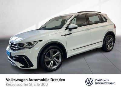 Gebraucht VW Tiguan R-line 150 PS (110 kW) 2023 Pure white SUV