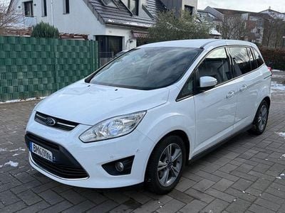 Gebraucht Ford Grand C-Max 125 PS (91 kW) 2015 Weiß Van / Kleinbus