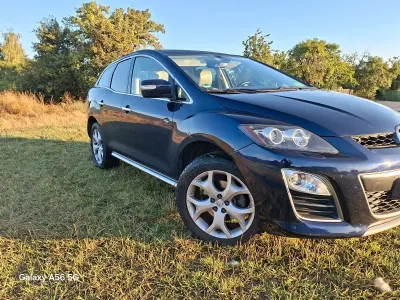 Gebraucht Mazda CX-7 Exclusive-Line 173 PS (127 kW) 2010 Blau SUV