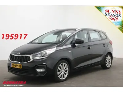 Gebraucht Kia Carens 116 PS (85 kW) 2018 Schwarz Van / Kleinbus