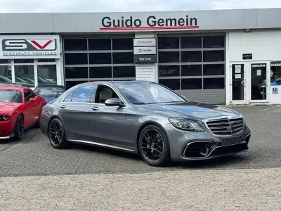Brugt Mercedes S63L AMG AMG 612 HK (450 kW) 2020 Grå Sedan