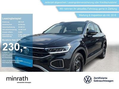 Second-hand VW T-Roc Life 110 CP (80 kW) 2023 Negru SUV