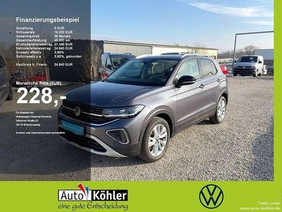 Rauchgrau (metallic) Gebraucht 2025 VW T-Cross SUV | 24.840 € (Fairer Preis)
