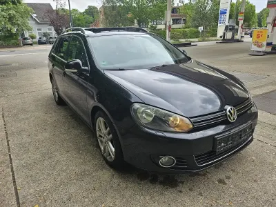 Gebraucht VW Golf VI Highline 160 PS (117 kW) 2010 Schwarz Kleinwagen