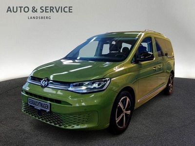 Begagnad VW Caddy Maxi Style 122 HK (89 kW) 2021 Guld Minibuss
