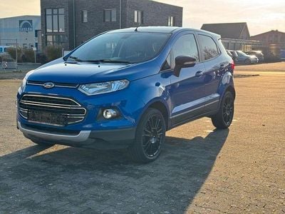 Kineticblau (metallic) Gebraucht 2016 Ford Ecosport Titanium SUV | 7.250 € (Guter Preis)