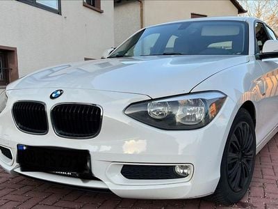 Gebraucht BMW 116 Efficient Dynamics 116 PS (85 kW) 2012 Weiß Kleinwagen