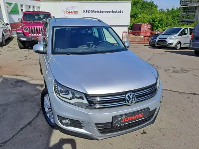 Używany VW Tiguan Sportline 179 KM (131 kW) 2014 Srebrny SUV