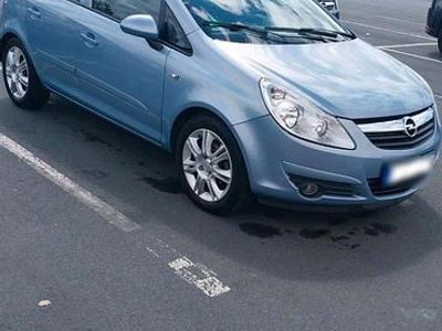Gebraucht Opel Corsa 80 PS (58 kW) 2007 Blau Kleinwagen