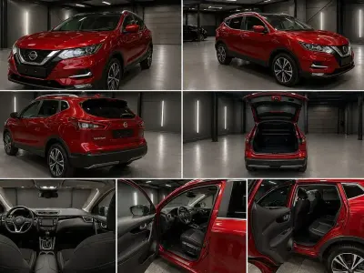 Gebraucht Nissan Qashqai 360º 158 PS (116 kW) 2020 Rot SUV