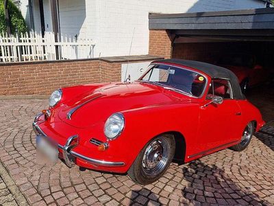 Gebraucht Porsche 356 90 PS (66 kW) 1963 Rot Cabrio