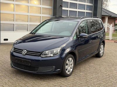Gebraucht VW Touran Comfortline 105 PS (77 kW) 2013 Blau Van / Kleinbus