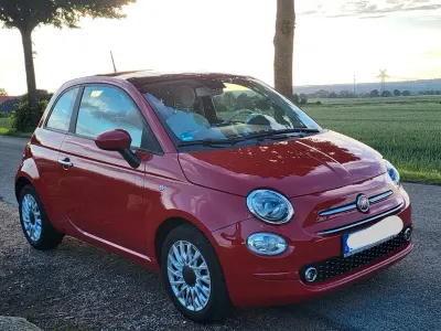 Gebraucht Fiat 500 Lounge 69 PS (50 kW) 2021 Rot Kleinwagen
