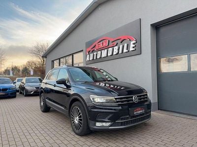 Schwarz Gebraucht 2017 VW Tiguan Highline SUV | 17.400 € (Etwas zu teuer)