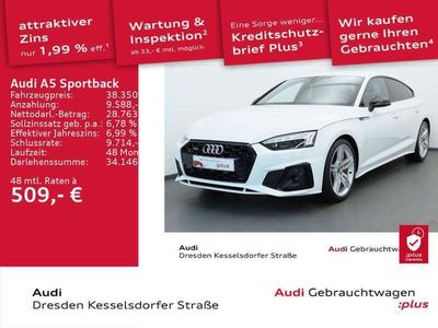 gebraucht Audi A5 40 TDI Q. S-Line Navi Matrix Optikp