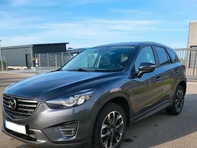 Gebraucht Mazda CX-5 Exclusive-Line 150 PS (110 kW) 2015 Grau SUV