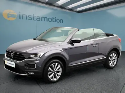 Gebraucht VW T-Roc Cabriolet 110 PS (80 kW) 2021 Grau Cabrio