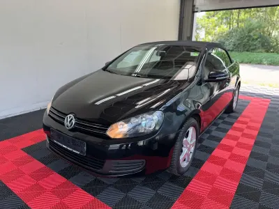 Gebraucht VW Golf Cabriolet Basis 105 PS (77 kW) 2012 Schwarz Cabrio