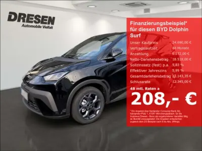 Neu BYD Dolphin Comfort 114 kW (156 PS) 2026 Polar night black Kleinwagen