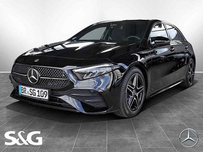 Gebraucht Mercedes A200 AMG 163 PS (119 kW) 2025 Unilack nachtschwarz Limousine