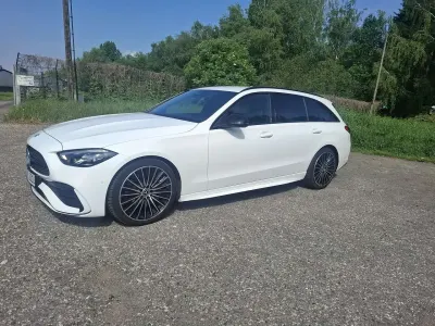 Gebraucht Mercedes C200 AMG 204 PS (150 kW) 2022 Weiß Kombi